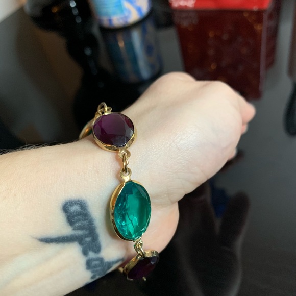 Colorful glass crystals bracelet❤️💚💜💙 - Picture 11 of 13